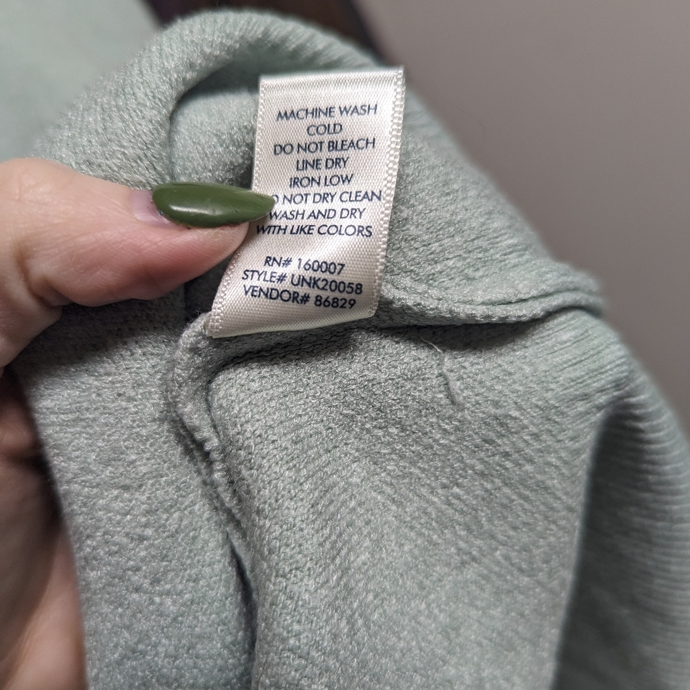 💖HP💖 BKE Hooded Light Green Pull Over - Picture 5 of 5